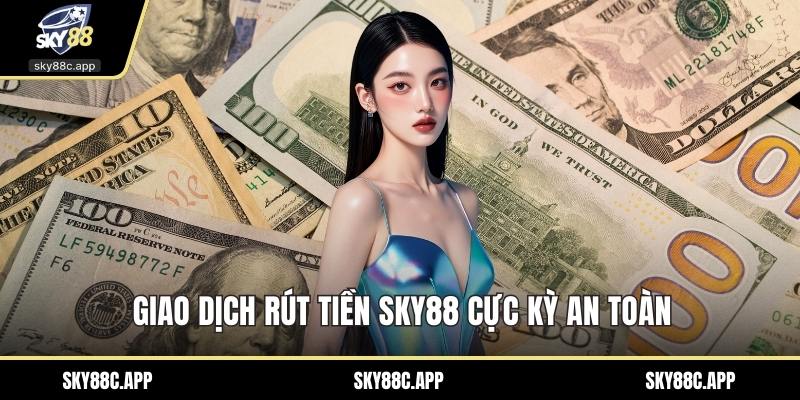 Giao dịch rút tiền Sky88 cực kỳ an toàn